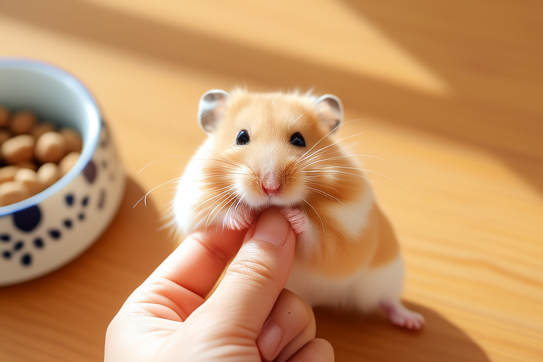 Adorable Moments with Your Golden Hamster: Capturing Pet Love