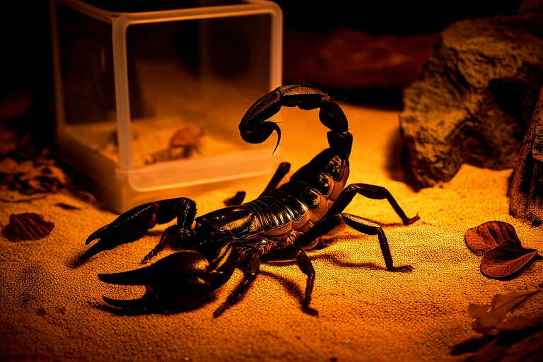 From Jungle to Home: Caring for Your Very Own Heterometrus Spinifer Pet Scorpion