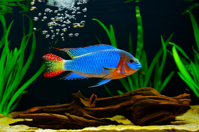 From Lake to Tank: The Thrilling Journey of Rajah Cichlid