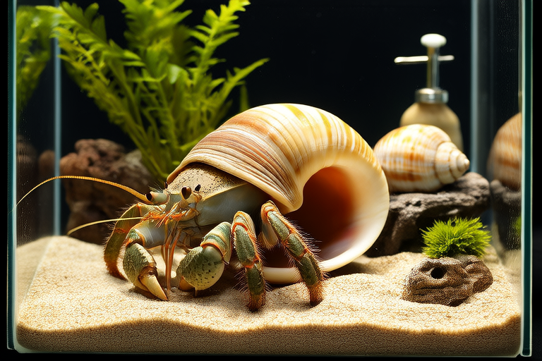 How to Create an Ideal Habitat for Your Shy but Social Hermit Crab