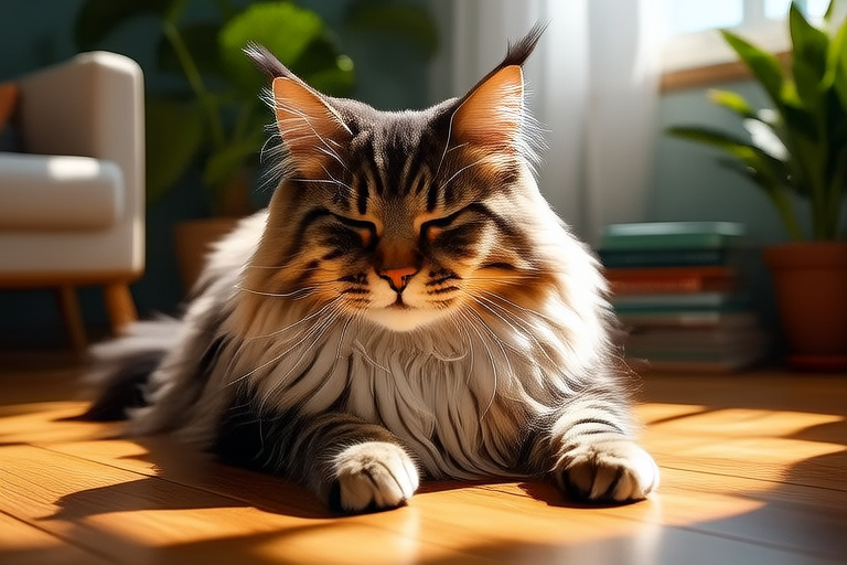The Surprising Health Benefits of Owning a Maine Coon Cat