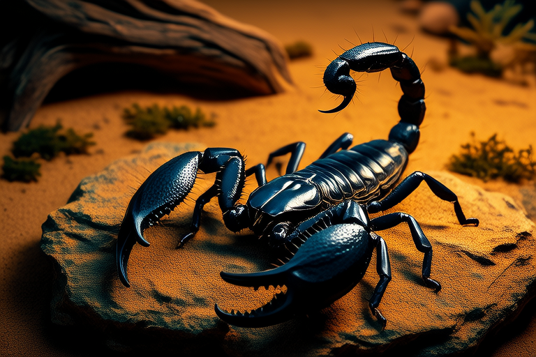 Unveiling the Mysterious World of the Spiny Giant Scorpion